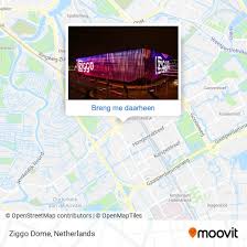 route ziggo dome amsterdam